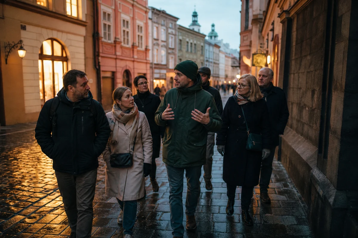 Poglądowa ilustracja planowania casino tour w centrum Krakowa
